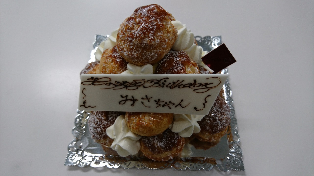 美砂さんお誕生日ケーキ